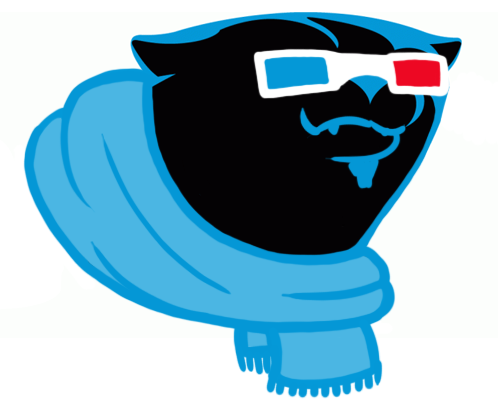 Carolina Panthers Hipsters Logo fabric transfer